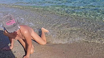 Plage publique nudiste Voyeur # Fille naturelle Profitez du nudisme