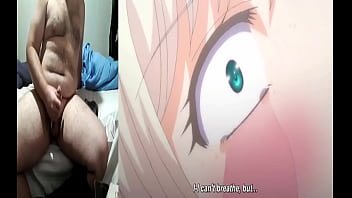 une pom-pom girl blonde hentai suce son petit ami