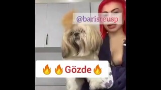 Turkish TikTok celebrity's breast is exposed