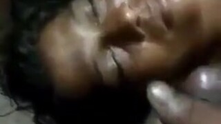 Sleeping mom face big Black dick