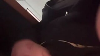 Latina plays with her slimy pussy in class.