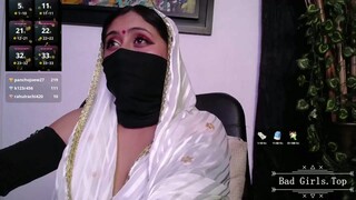 Amateur busty indian milf webcam solo teasing