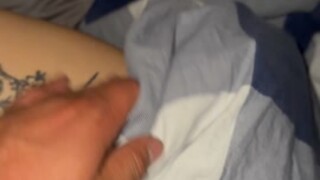 Dick in my sleeping girlfriends mouth