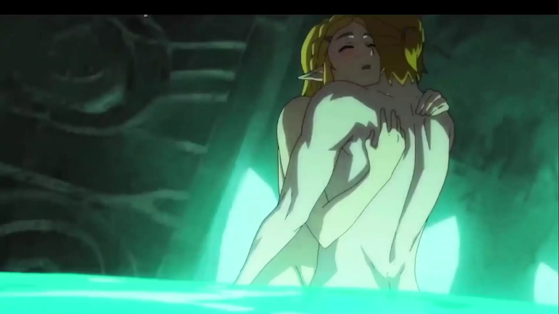 Elf Blonde Zelda Get Fucked In The Pool ( Animation Uncensored )