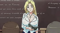 Hentai - MILF Teacher Caught Masturbating in the Middle of the Class [Uncensored] [Subtitled]