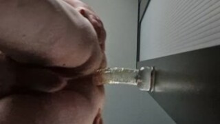 Me fucking my dildo.