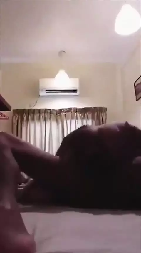 African Girl Riding Dick in the Hotel Room...