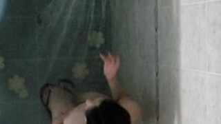 Dancing in shower