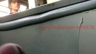 Bus Dick Flash To Curious Indian Woman