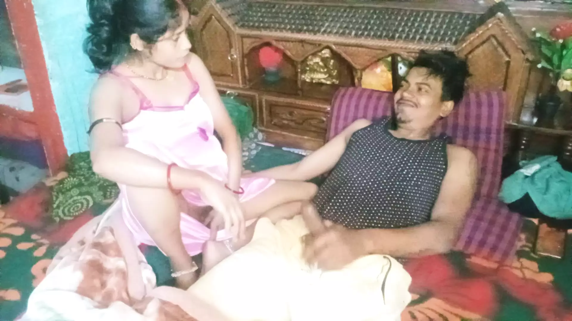 Bihari sexy housewife fucked with her father in law bihari couple