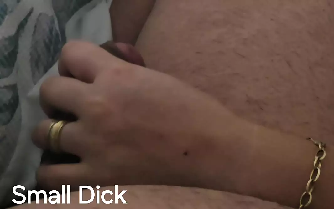 Step mom touch for first time a small dick from husband best friend and handjob him