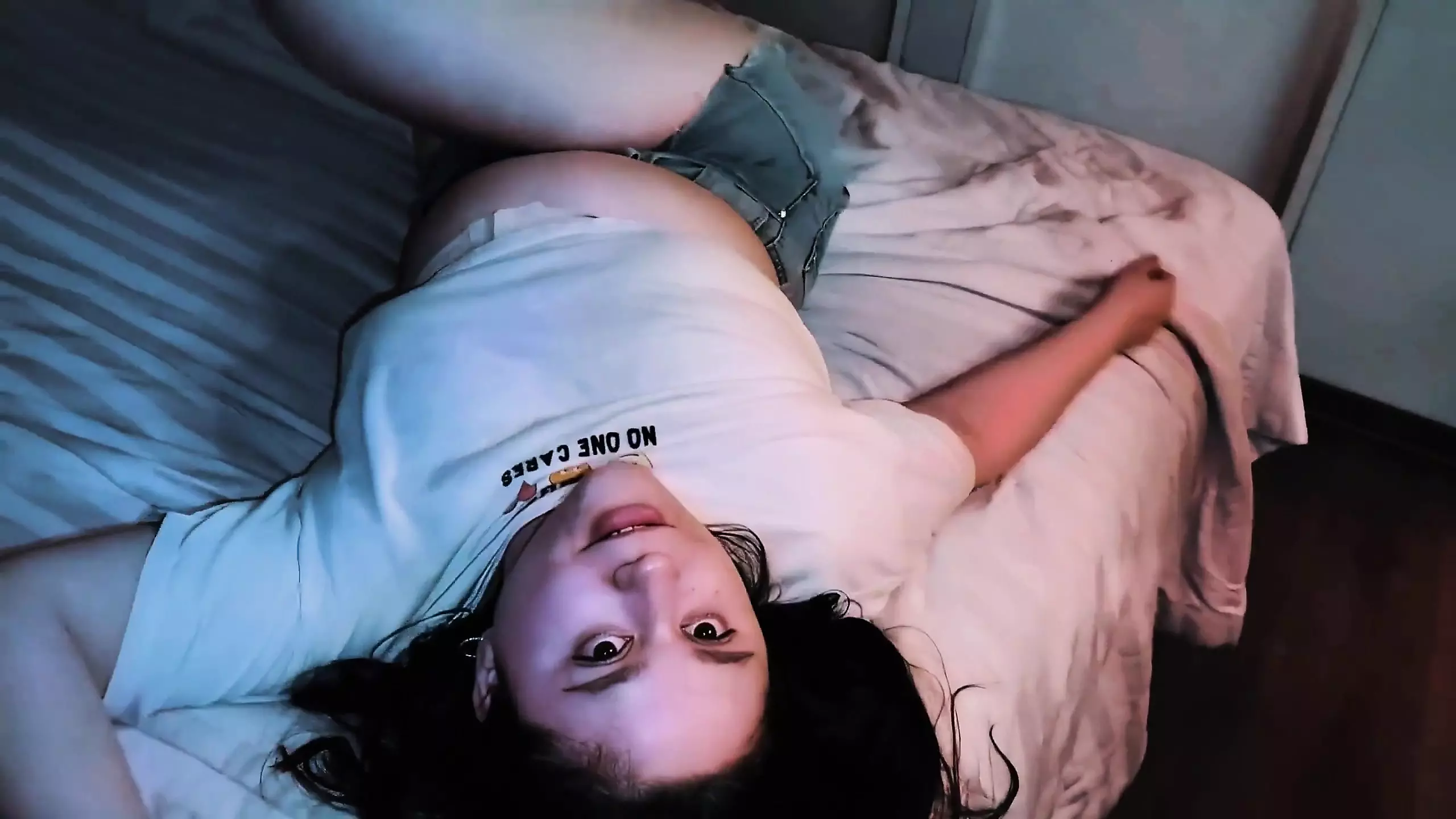 POV Cute Thick Girl Twerks for You in Her Bedroom and Lets You Doggystyle Fuck Her