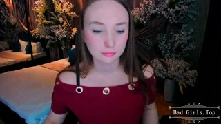 Busty very slim and very hot webcam teen babe