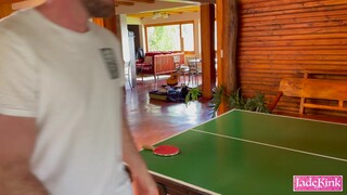 Drunk Brother Sister Playing Strip Pong