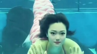 Asian Girl Underwater