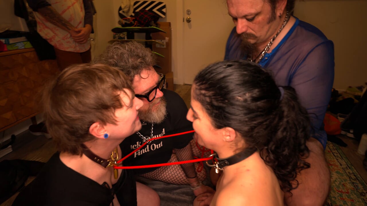 3 Queer Subs Collared, Tied and Fucked - Cliff Media