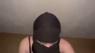 POV blowjob from hijab slut on praying mat