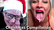 CUM FOR CHRISTMAS: Swallow & Cum Compilation