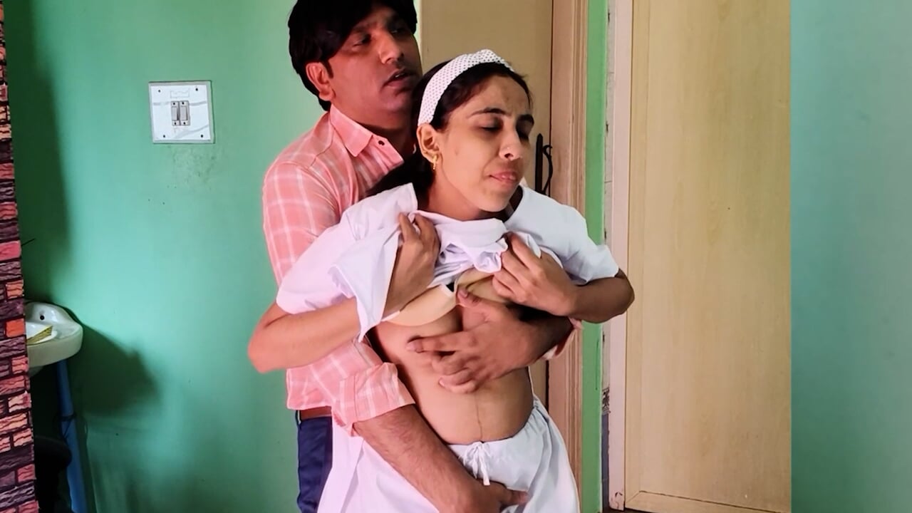 Indian Young Virgin College Girl Having Anal Sex With her Neighbor For the First time