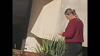 Neighbor mom watched the cumshot voyeur window fla