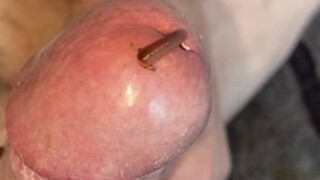 Worm Play and Cum