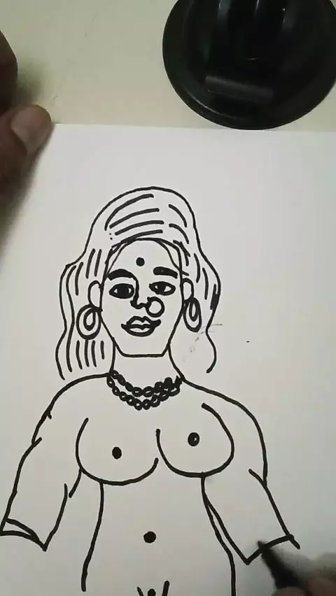 Hot big tits mom nude drawing