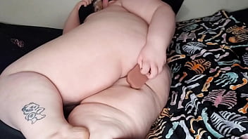 Fat BBW Ass Gaping Solo Anal