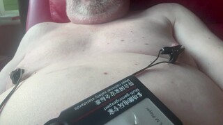 Estim nipple pain