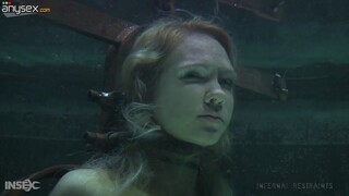 Girl Underwater Bondage