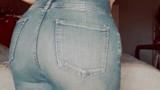 Teasing coon fucks in my jeans JOI