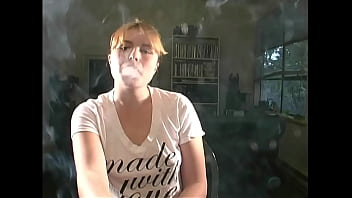 Katie 22 Yr Old Blonde SFW Non-Nude Smoking Clips