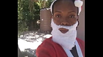 Black Ebony Merry :Xmas to you all! video message