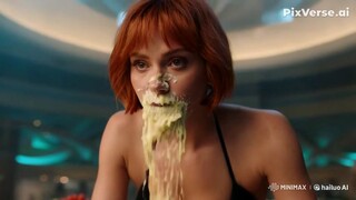 scarlett johansson as black widow "cum" on faceLOL