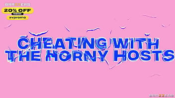 Cheating With The Horny Hosts.Angela White, Roxie Sinner / Brazzers/ Enter XVPROMO on official site for discount