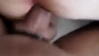 Barebacking Amateur Oozes with Anal Pleasure