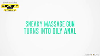 Sneaky Massage Gun Turns Into Oily Anal.Willow Ryder / Brazzers/ Enter XVPROMO on official site for discount