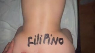 My slut Filipino wife never stop