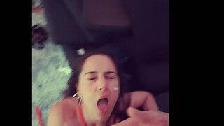 Sluty Northen UK Girl Loves BIG COCK Face Slapping