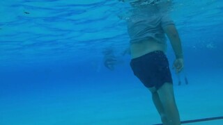 Underwater bikini teen candid