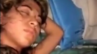 Another cute sleepy girl gets the dick