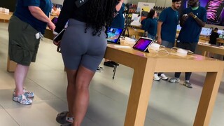 Thick Booty Black Hottie