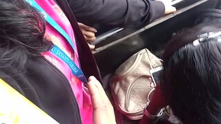 Indian Boob Grope In Bus