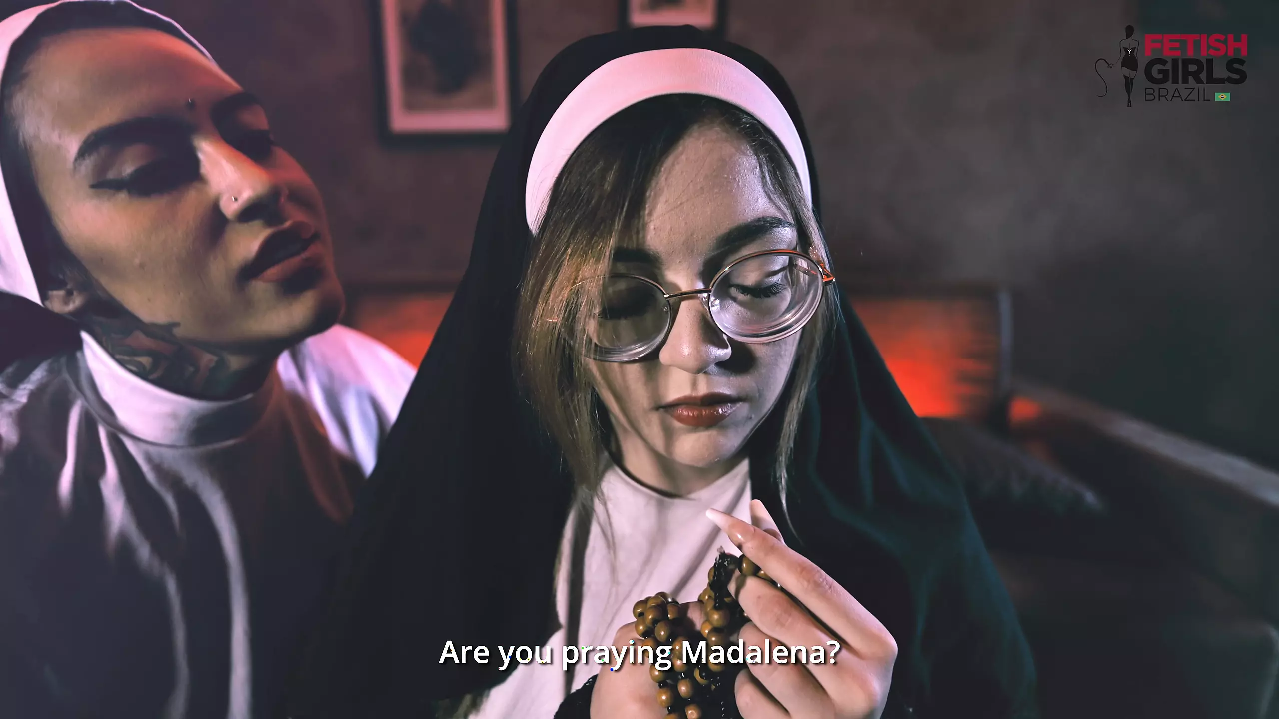 Madalena Nun Is No Longer Immaculate - Madalena's Third Film, the Most Naughty Brazilian Nun You've Ever Seen!