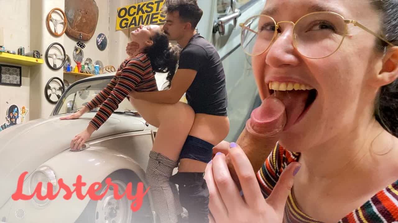 Cute Amateurs Fucking In The Garage - Lustery