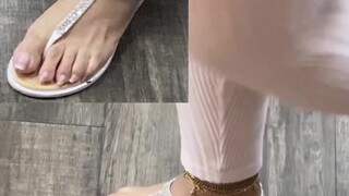 Stinky Candid Feet (Pictures and Face at the end!)