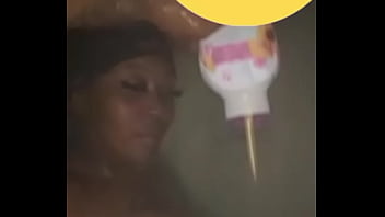 Ebony shower exposed