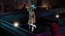 GTA V - Nude Cowgirl Stripper