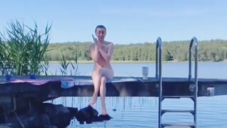 Maisey Williams - Skinny Dipping With Friends.