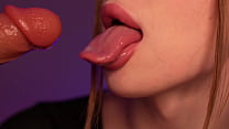 I give a blowjob with my slobbery mouth