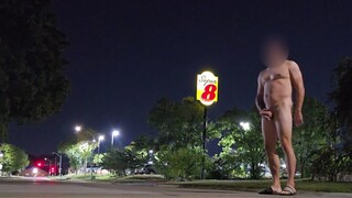 Public Dare, Masturbation and Cum